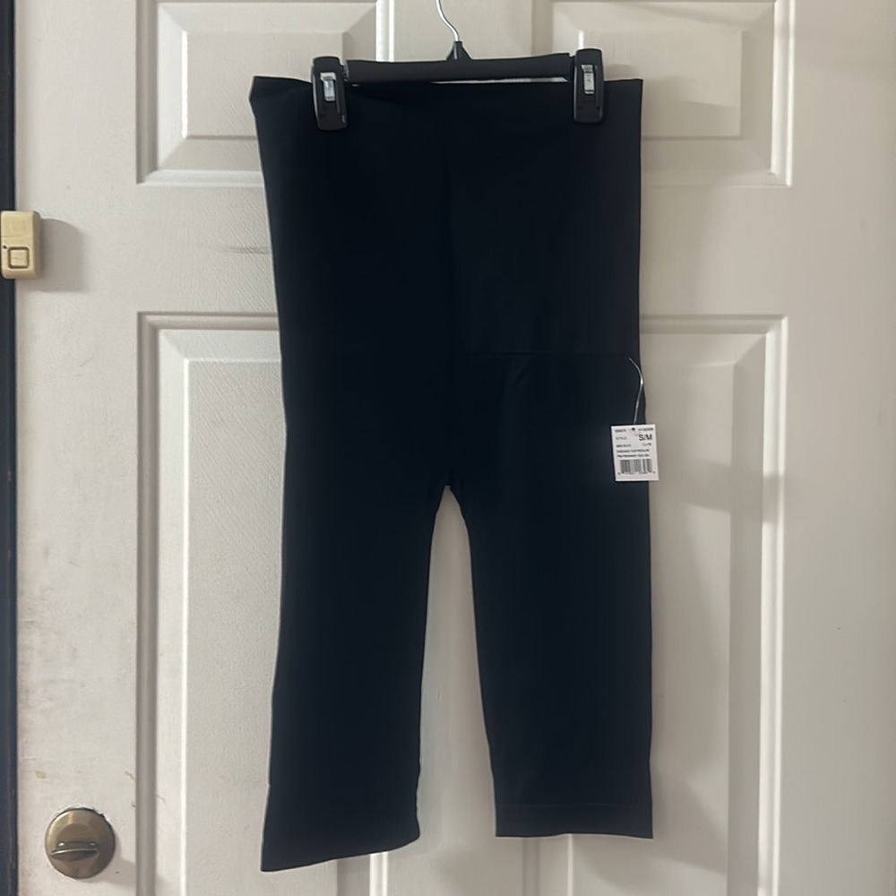 *FINAL* MOTHERHOOD BOUNCEBACK PRIMA SEAMLESS BIKE SHORTS: BLACK: NWT: SZ S/M